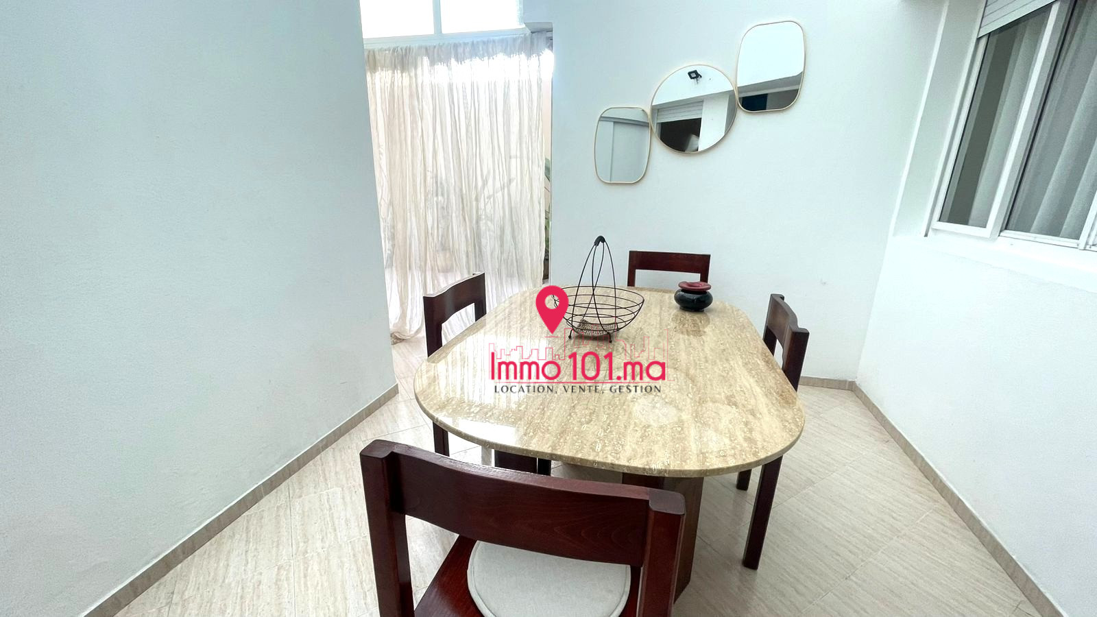 Location appartement meublé à l’Agdal SILAM2276